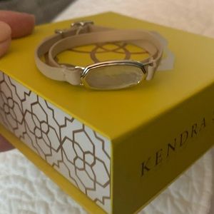 Kendra Scott leather wrap bracelet